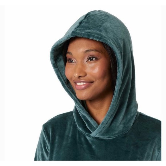 32 Degree New Womens Velour Hooded Lounger NWT Size Small/ Medium - Picture 14 of 15